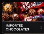 Imported chocolates